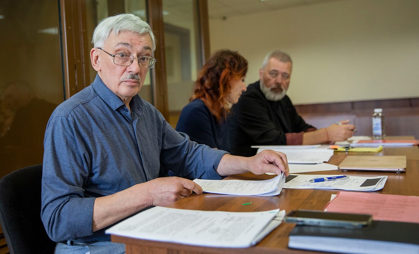 Апелляция по делу Олега Орлова. Трансляция из суда