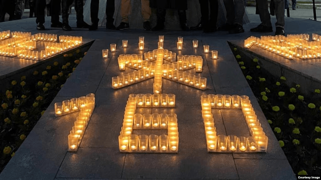 Акция 2024 года, фото: Кавказ-Реалии