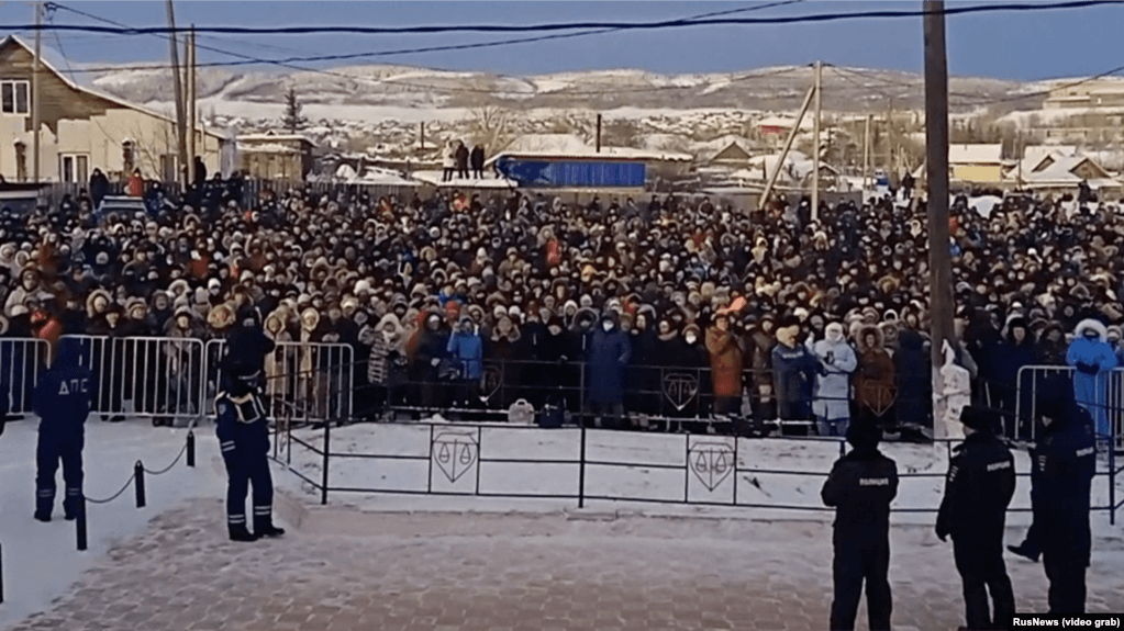 Протесты в Баймаке 17 января