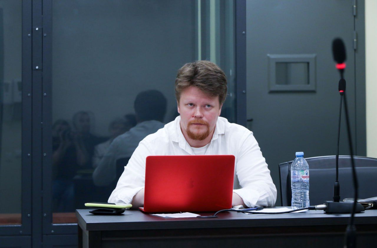 Адвокат Леонид Соловьев на заседании 22 августа. Фото: Дарья Корнилова