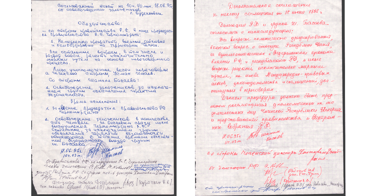 Обязательства и дополнительные соглашения